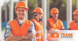 Construction crew working together.