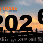 Structure made of large numbers being assembled by crane operator to read "2026".